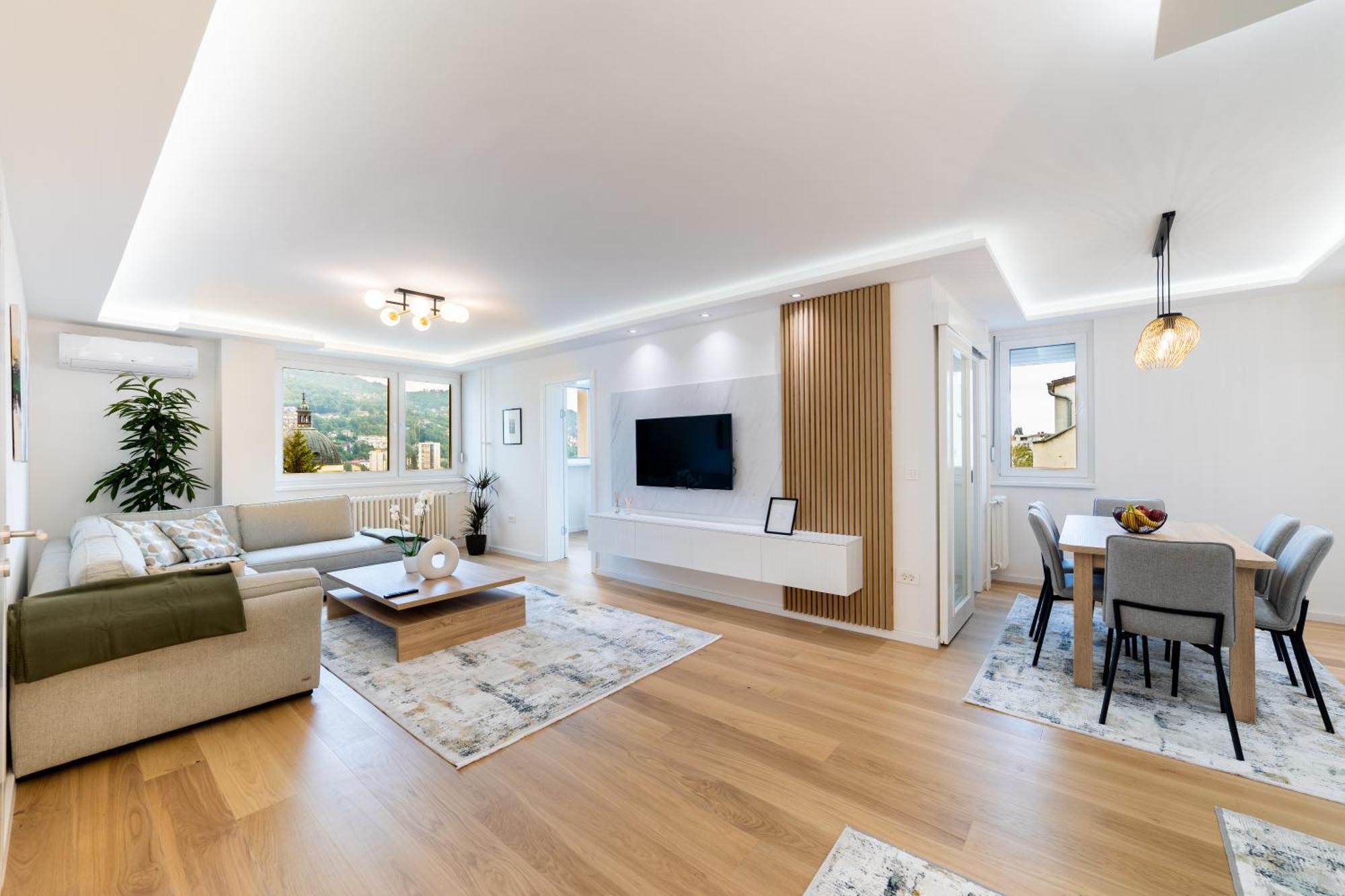 Old Town Heaven 3-Bedroom Apartment With Balcony Saraybosna Dış mekan fotoğraf